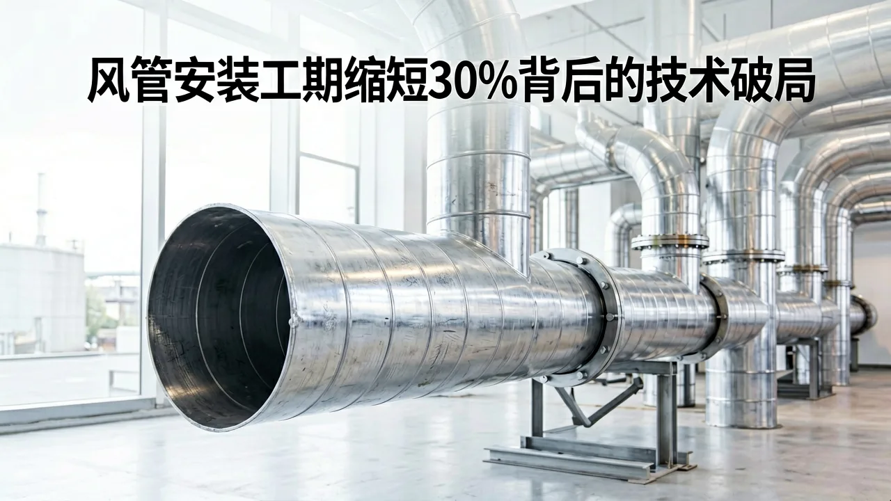 风管安装工期缩短30%背后的技术破局
